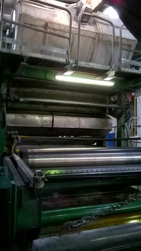 PM2 - Paper rollup section - 2nd front view