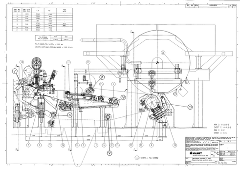 Press section drawing 1