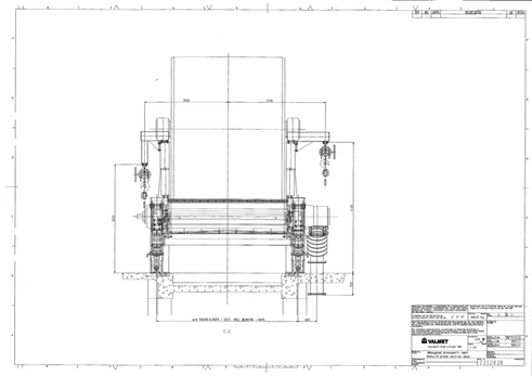 Press section drawing 3