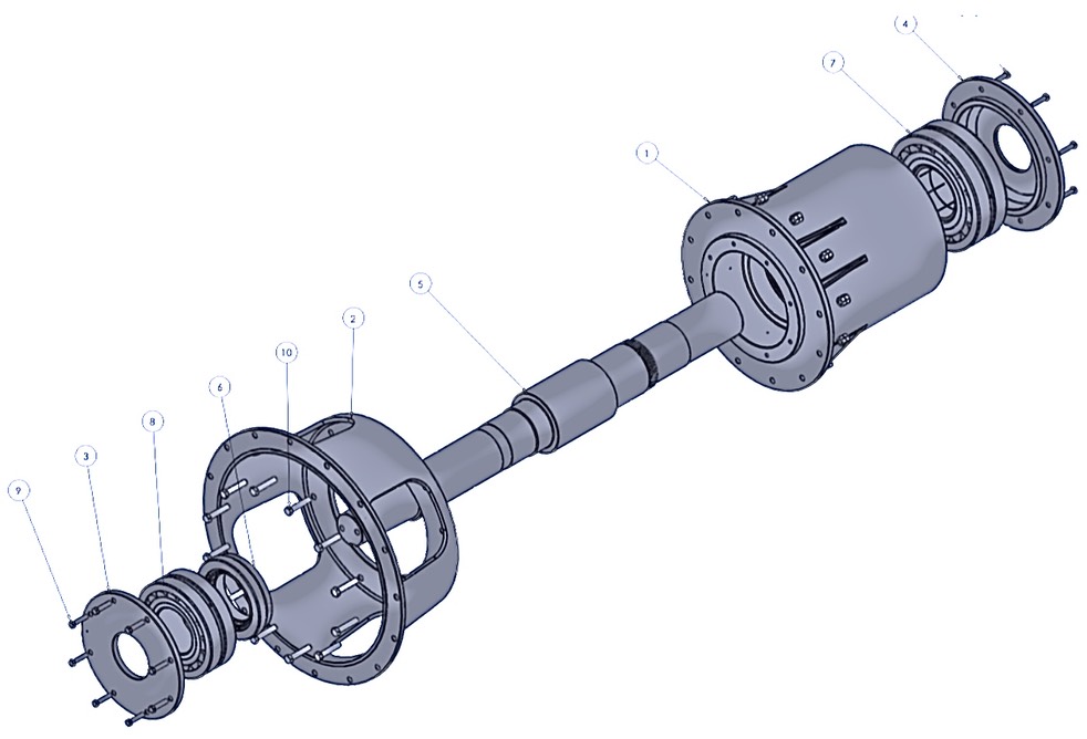 Shaft with assy